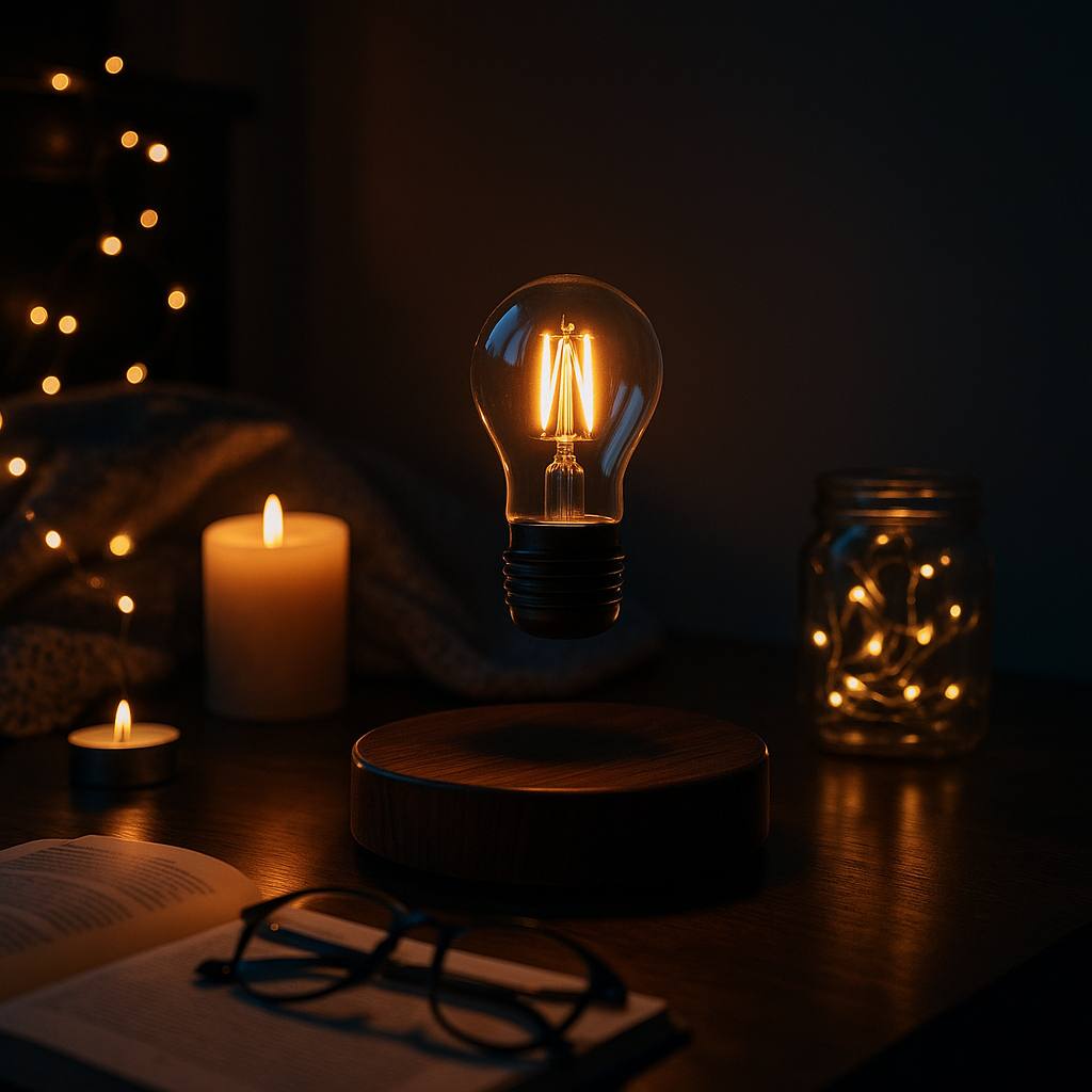 Magical Floating LED Desk Lamp